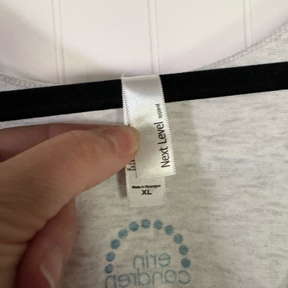 Next Level Apparel Light Gray Tank Top - Picture 2 of 3